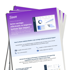 Initiative Management one pager mock up